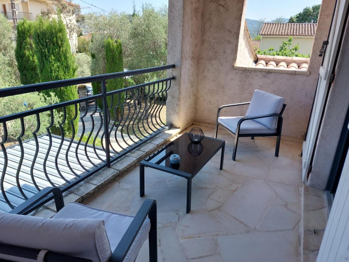 Appart 2 Pieces Independant Dans Villa Proche Centre Ville Au Calme Мандельё-ла-Напуль Экстерьер фото